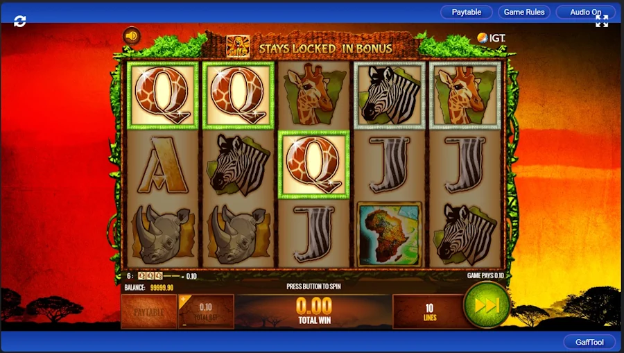 Wild Life Slot gameplay IGT