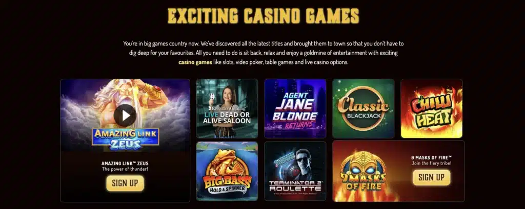 Slot Machines at the Lucky Nugget Casino for Real Money and For Free